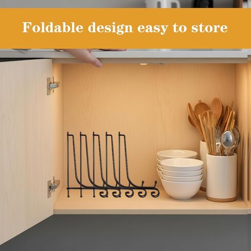 10 Pack Iron Display Stand 10“ Plate Picture Photo Stand for Display, Black Foldable Easel Holder Stand Decorative Metal Plate Holders Display Stand for Photo Frame Book Card Collection Office in Kuwait