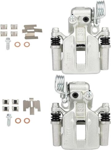الفرجار الفرامل الخلفية لفورد موستانج 1999 2000 2001 2002 2003 4.6L V8، ل موستانج 1999 2000 2001 2002 2003 2004 3.8L V6، ل موستانج 2004 3.9L V6 2 قطعة الفرامل الفرجار in Kuwait