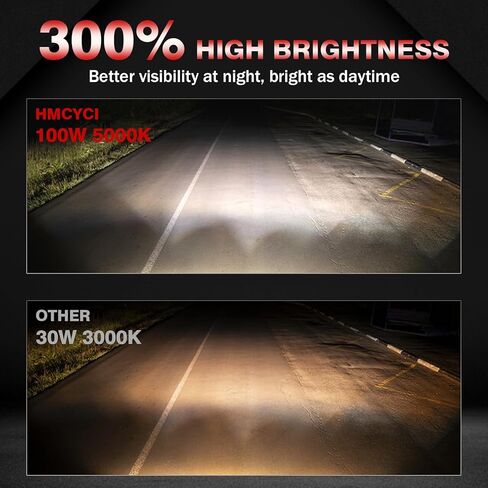 Fit For Lincoln MKX 2007-2010 High Performance Halogen Headlight Bulbs: 9005 High Beam & H11 Low Beam & H11 Fog light Combo, 5000K Super Bright White Light, Plug and Play, Pack of 6 in Kuwait