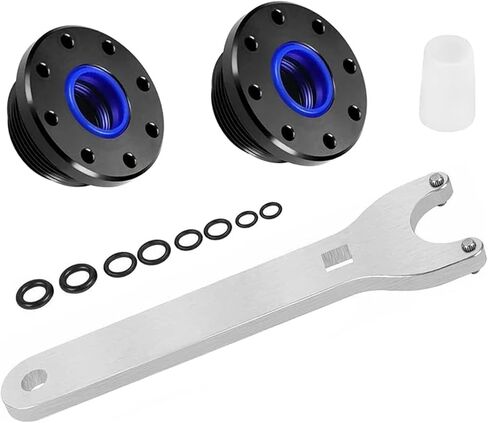 HC5345 Seal Kit Front Mount Hydraulic Steering Cylinder Seal With Pin Wrench Fit for HC6750, for HC6751, for HC5340, for HC5341, for HC Series(Orange) in Saudi Arabia