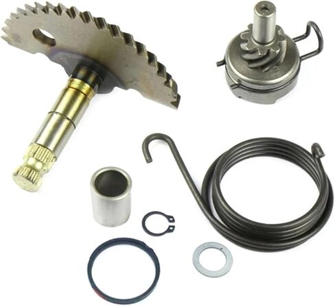 Scooter ATV Moped Kick Start Complete Gear Kick Start Kit for GY6 50CC 80CC Replacement Part Kickstarter Gear Assembly(A) in Saudi Arabia