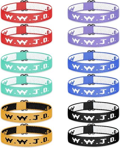 مجموعة أساور WWJD ماذا سيفعل يسوع سوار بالجملة للرجال والنساء in Kuwait