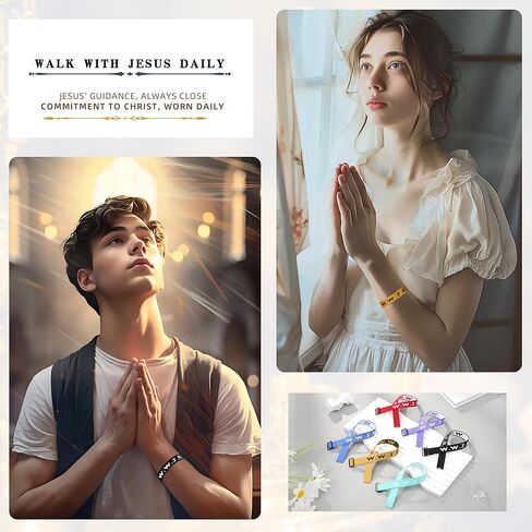 مجموعة أساور WWJD ماذا سيفعل يسوع سوار بالجملة للرجال والنساء in Kuwait