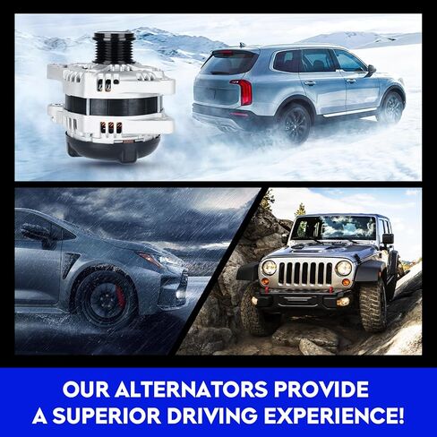 New Alternator 3.5 3.5L for Toyota Highlander 2011-2016, for Sienna 2007-2016, for Toyota Venza 2010-2015, for Lexus ES350 2016-2018, for RX350 2010-2014, Replace for 11326, 12865 in Saudi Arabia
