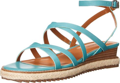 صندل نسائي من Lucky Brand Nemelli Strappy Wedge in Kuwait