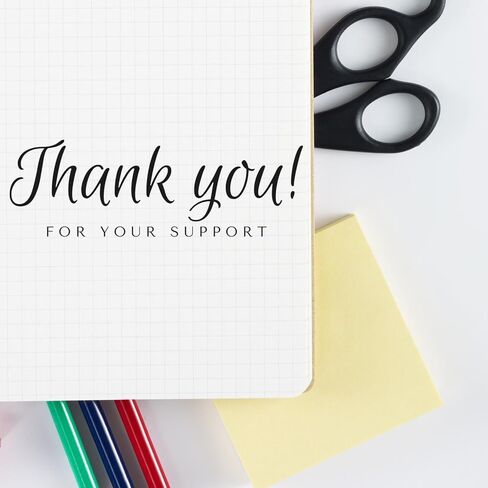 Slim PSI Script Grateful Elegance Pre-Inked Thank You Stamp - Large Thank You Stamp for Teachers, Student Work, Paid Thank You Stamp, Size 1/2 x 1-1/2, Show Appreciation with Style! in Saudi Arabia
