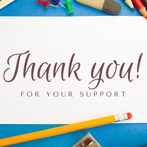 Slim PSI Script Grateful Elegance Pre-Inked Thank You Stamp - Large Thank You Stamp for Teachers, Student Work, Paid Thank You Stamp, Size 1/2 x 1-1/2, Show Appreciation with Style! in Saudi Arabia