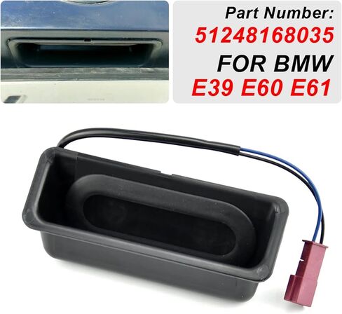for BMW E39 E60 525 528 530 540 1997-2006 for Switch Rear Trunk Lid Tailgate Opening Button 51248168035 2046802391 in Saudi Arabia