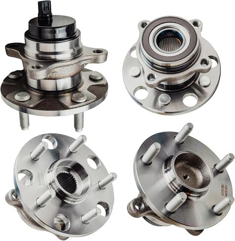 Detroit Axle - RWD Wheel Bearing Hubs for 2006-2013 Lexus IS250, 2006-2015 IS350, 2007-2011 GS350 GS450h, 2008-2011 GS460, 4 Front and Rear Wheel Bearing and Hubs Replacement in Saudi Arabia