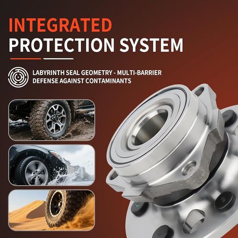 4WD فقط DRIVESTAR 515001 محور العجلة الأمامية ومجموعة المحمل لسيارة شيفروليه بليزر/جي إم سي يوكون 1500/K1500/K2500/الضواحي 1992 93 94، 6-Lug 4X4 in Saudi Arabia