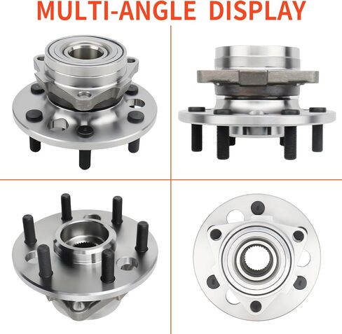 4WD فقط DRIVESTAR 515001 محور العجلة الأمامية ومجموعة المحمل لسيارة شيفروليه بليزر/جي إم سي يوكون 1500/K1500/K2500/الضواحي 1992 93 94، 6-Lug 4X4 in Saudi Arabia