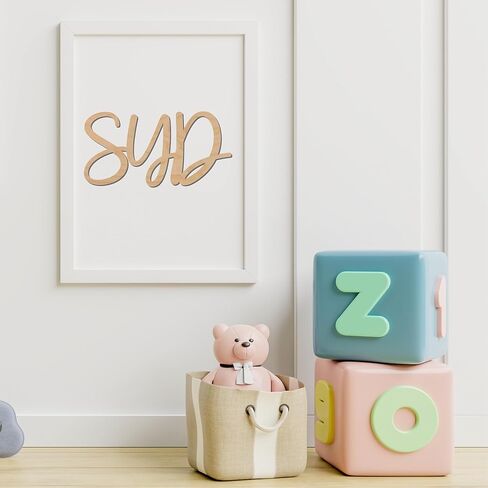 Custom Wood Sign, Select Favorite Font and Size during Customization. Select up to 3 Lines per Size. All Signs are in Natural Wood. in Saudi Arabia