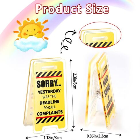 8 قطع من علامات المكتب المضحكة، أسعار مكتب الإجابة، هدايا مضحكة، مكاتب توقعات العمل، علامة تحذير، ديكور مرح صغير، ملحقات حجرة المكتب، هدايا ملهمة لزملاء العمل، زملاء العمل، رئيس العمل in Kuwait
