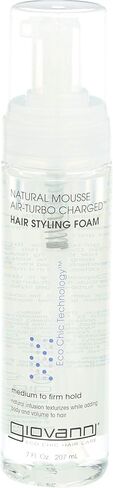 GIOVANNI 2chic Ultra-Volume Foam Styling Mousse, 7 oz. - Daily Volumizing Formula with Papaya & Tangerine Butter, Promotes Weightless Control for Fine Limp Thin Hair, No Parabens, Color Safe in Kuwait