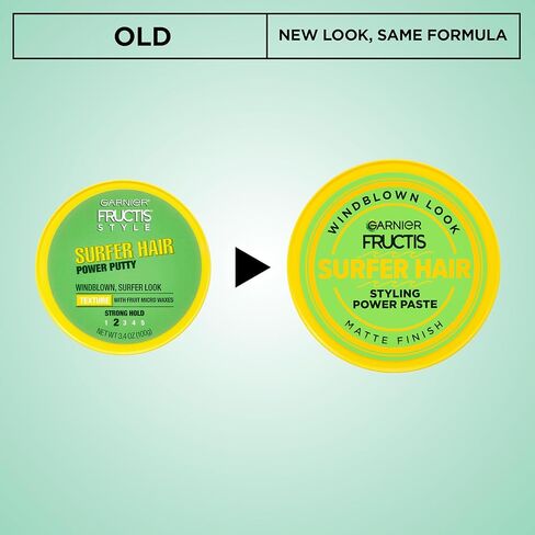 Garnier Fructis Style Surfer Hair Power Putty, 3.4 Oz, 1 Count (Packaging May Vary) in Kuwait