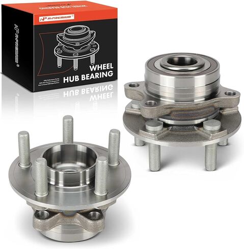 A-Premium 2 x Front Wheel Bearing and Hub Assembly with 5-Lug Compatible with Ford Explorer 2020-2023 & Lincoln Aviator 2020-2022, RWD in Saudi Arabia