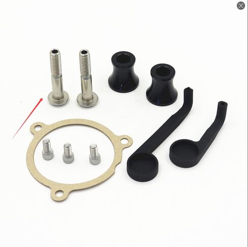 Motorcycle Air Filter Bolts Breather Screw Stainless Steel Mounts Chrome Plated Fit for Softail Touring Road King Street Road Electra Glide 1993-2015 in Kuwait