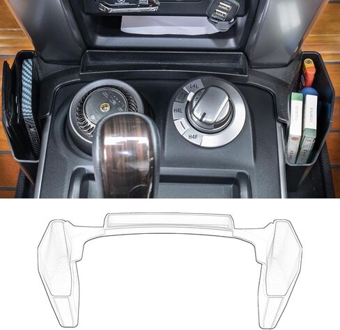 Gear Shift Organizer Tray Compatible with Toyota 4Runner 2010-2019 2020 2021 2022 2023 2024 Center Console Organizer Storage Box Interior Accessories (Patent Design) in Kuwait
