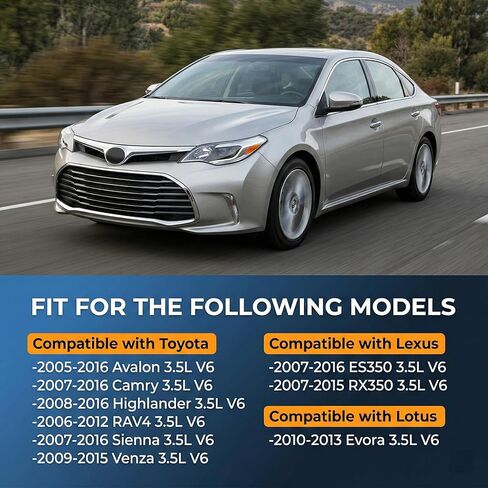 مجموعة حشية غطاء صمام المحرك Sorello مناسبة لكزس ES350 RX350 لوتس إيفورا لتويوتا أفالون كامري RAV4 2006-2016 لمحرك 3.5 لتر V6 - استبدال VS50682R in Kuwait