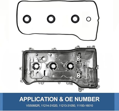 مجموعة حشية غطاء صمام المحرك Sorello مناسبة لكزس ES350 RX350 لوتس إيفورا لتويوتا أفالون كامري RAV4 2006-2016 لمحرك 3.5 لتر V6 - استبدال VS50682R in Kuwait