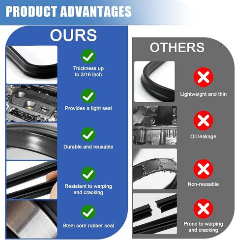 مجموعة حشية غطاء صمام المحرك Sorello مناسبة لكزس ES350 RX350 لوتس إيفورا لتويوتا أفالون كامري RAV4 2006-2016 لمحرك 3.5 لتر V6 - استبدال VS50682R in Kuwait