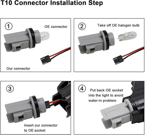 LED Front Corner Light Compatible with Corvette C5 1997-2004, Smoke Bumper Turn Signal Parking Lights Lamps Replacement 10301357, 10301356 in Kuwait