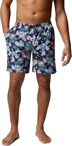 Columbia Men's PFG Rambler Printed Water Short, Nocturnal Inagua, Large x 8 in Saudi Arabia