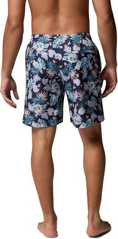 Columbia Men's PFG Rambler Printed Water Short, Nocturnal Inagua, Large x 8 in Saudi Arabia
