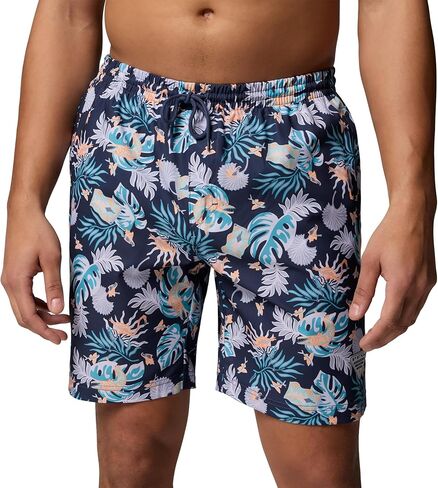 Columbia Men's PFG Rambler Printed Water Short, Nocturnal Inagua, Large x 8 in Saudi Arabia