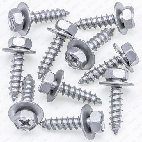 Rexka 10 قطعة الحاجز بطانة الوفير غطاء المسمار 90159-A0030 لتويوتا لكزس أفالون كامري كورولا ماتريكس بريوس يارس ES300h 90159A0030 in Kuwait