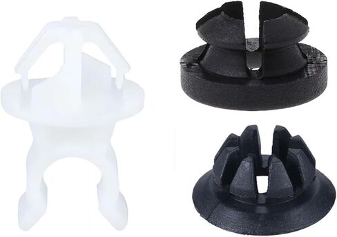 3PCS Car Hood Support Prop Rod Clips, Hood Rod Grommet Clip Compatible with Accord Odyssey, Auto Engine Hood Holder Clips Replaces 91503-SS0-003, 91604-SD2-013 in Kuwait