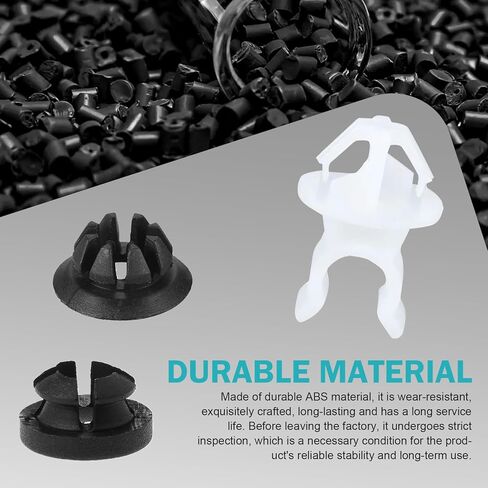 3PCS Car Hood Support Prop Rod Clips, Hood Rod Grommet Clip Compatible with Accord Odyssey, Auto Engine Hood Holder Clips Replaces 91503-SS0-003, 91604-SD2-013 in Kuwait