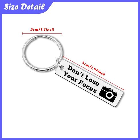 24Pcs Photographer Gift Keychain Inspirational Gifts for Photography Lover Coworker Friends Photo Club Gift Encouragement Graduation Christmas Birthday Gifts for Photography Photo Lovers Camera Lovers in Saudi Arabia
