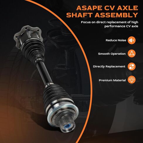NCV23025 AD8170 8W0407271 8W0407271D CV Axle Shaft Front Left/Right Assembly - Compatible with 2019-2020 for Audi A4 2.0L 2017-2020 for Audi A4 Quattro 2.0L 2018-2020 for Audi A5 Quattro 2.0L in Saudi Arabia