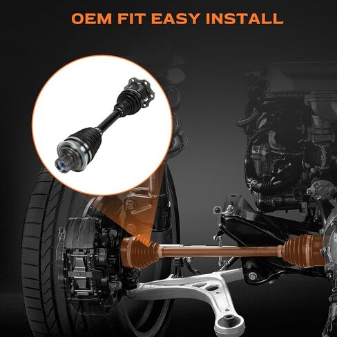NCV23025 AD8170 8W0407271 8W0407271D CV Axle Shaft Front Left/Right Assembly - Compatible with 2019-2020 for Audi A4 2.0L 2017-2020 for Audi A4 Quattro 2.0L 2018-2020 for Audi A5 Quattro 2.0L in Saudi Arabia