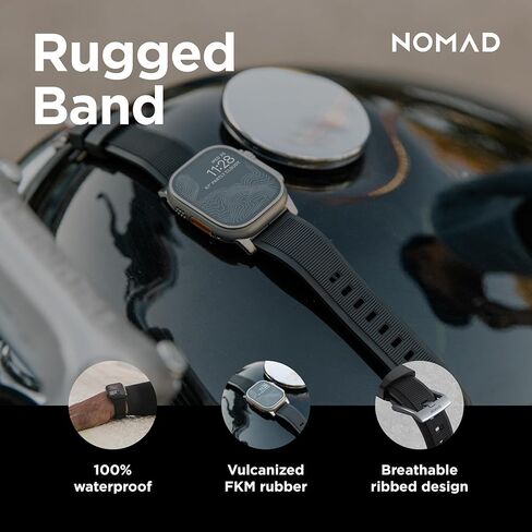 NOMAD Rugged Band for Apple Watch, Adventurous Rugged Band for Men and Women in Saudi Arabia