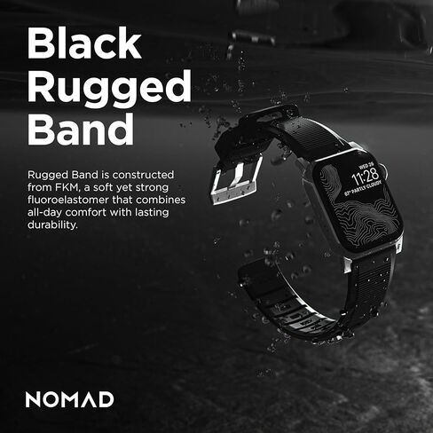 NOMAD Rugged Band for Apple Watch, Adventurous Rugged Band for Men and Women in Saudi Arabia