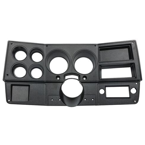 GlowShift 6 Gauge Cluster Dashboard Panel Pod Compatible with Chevrolet Chevy GMC Suburban 1973-1991 - Direct Fit - Factory Replacement - ABS Plastic - Mounts (4) 2-1/16" & (2) 3-3/4" Gauges in Saudi Arabia