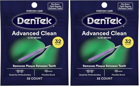 DenTek Easy Brush Interdental Cleaners, Mint, 16 Count in Kuwait