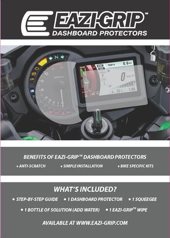 Eazi-Grip Motorcycle Dashboard Screen Protector Compatible with Triumph Tiger 1200 2022- in Saudi Arabia
