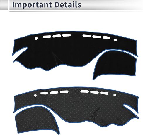 Interior Dashboard Cover for Infiniti Q50 2014-2024 Non-Slip Dash Cover Mat Polyester Silicone in Saudi Arabia