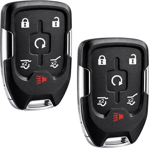 Smart Key Fob Keyless Entry Remote fits 2015-2020 Chevy Suburban/Tahoe/GMC Yukon + Yukon XL (HYQ1AA, 13580802) in Saudi Arabia