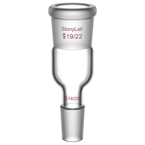 محول زجاجي موسع StonyLab من 24/40 إلى 19/22 توريد الأواني الزجاجية للمختبر الزجاجي in Saudi Arabia