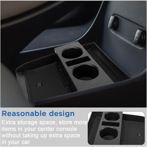 Carwiner Lower Center Console Organizer Tray Compatible with 2019-2024 2025 Hyundai Palisade Accessories with Cup Holder Insert Secondary Box Storage Accessories in Kuwait