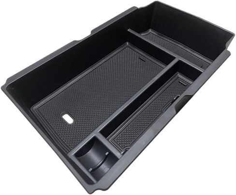 Center Console Organizer, Automotive Center Console Organizer, Compatible with Honda CRV CR-V Hybrid EX EX-L LX SE Sport Touring 2023-2025, 1 pc Black in Saudi Arabia