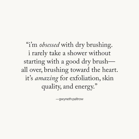 goop Beauty Dry Brush | Exfoliating & Detoxifying for Dry Skin | Wooden Brush with Natural Biodegradable Sisal Fibers | Sweeps Away Dead Skin Cells for Luminous, Smooth Skin | FSC-Certified in Kuwait