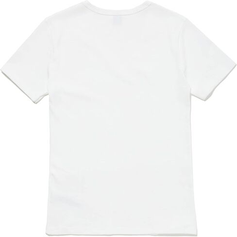 Petit Bateau ONE Pack Women's Short Sleeves White V Neck TOP Sizes XXS-L Style 53407 (Size Small Style 53407 Womens White) in Kuwait