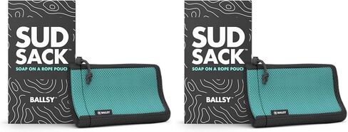 Ballsy Sud Sack Soap Pouch, Exfoliating Sponge for Baths and Showers in Saudi Arabia