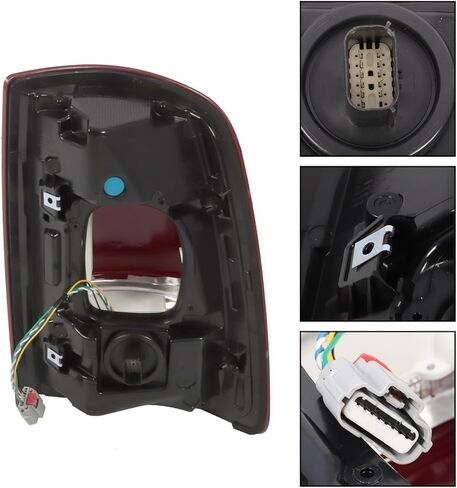 Tail Light Compatible with 2019-2023 RAM 2500 3500 Left Taillamp w/Blind Spot Driver Side Rear Brake Light Assembly 68361721AH CH2800223 in Kuwait