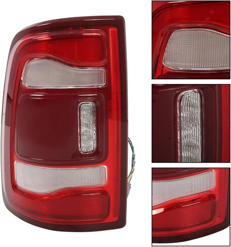 Tail Light Compatible with 2019-2023 RAM 2500 3500 Left Taillamp w/Blind Spot Driver Side Rear Brake Light Assembly 68361721AH CH2800223 in Kuwait